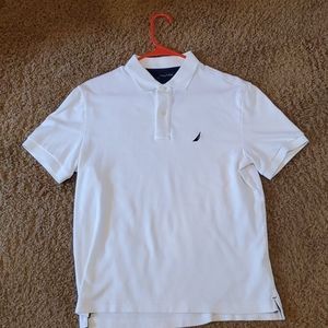 NAUTICA WHITE POLO SHIRT